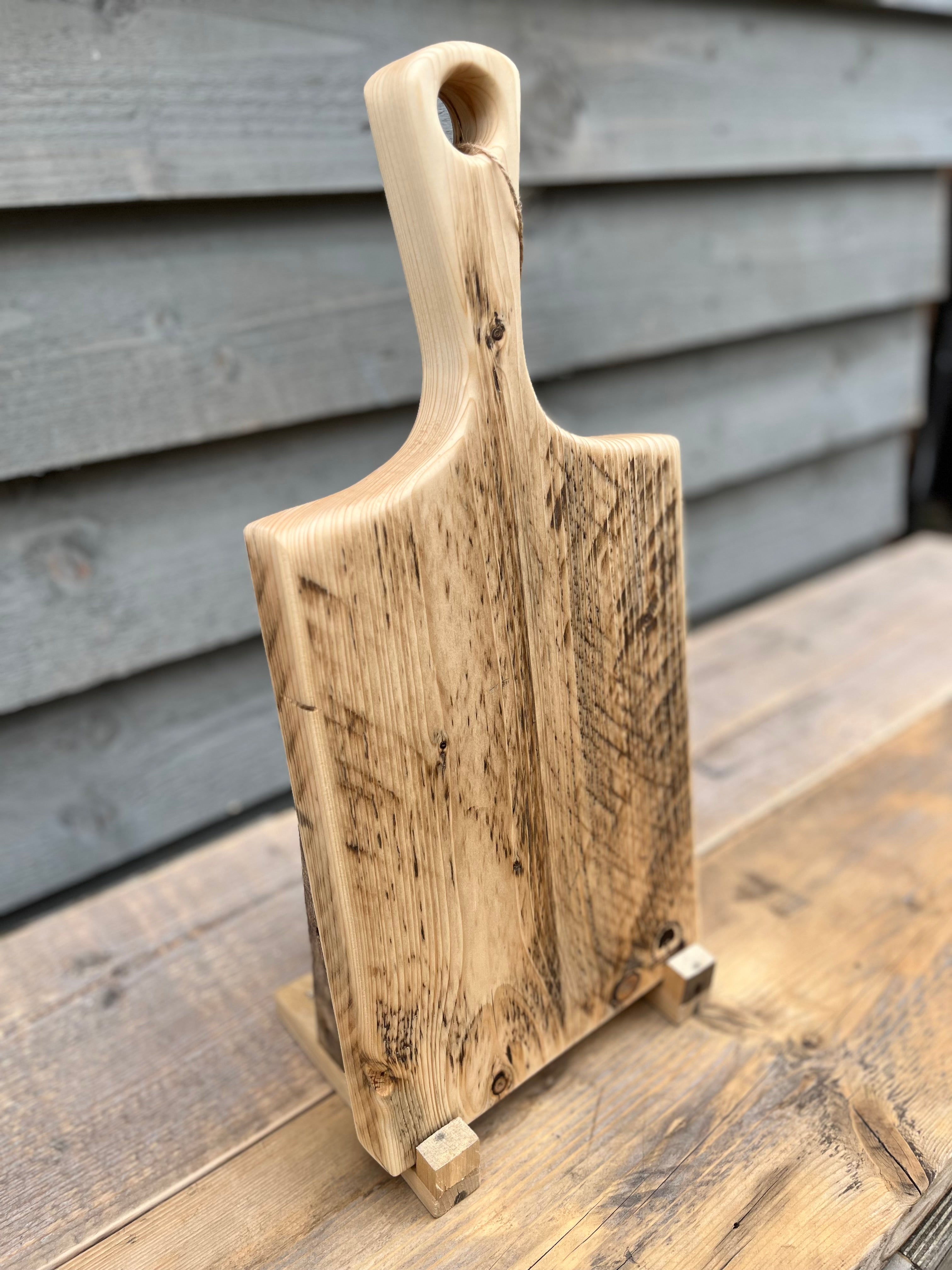 Reclaimed Scaffold Board Serving Board Small