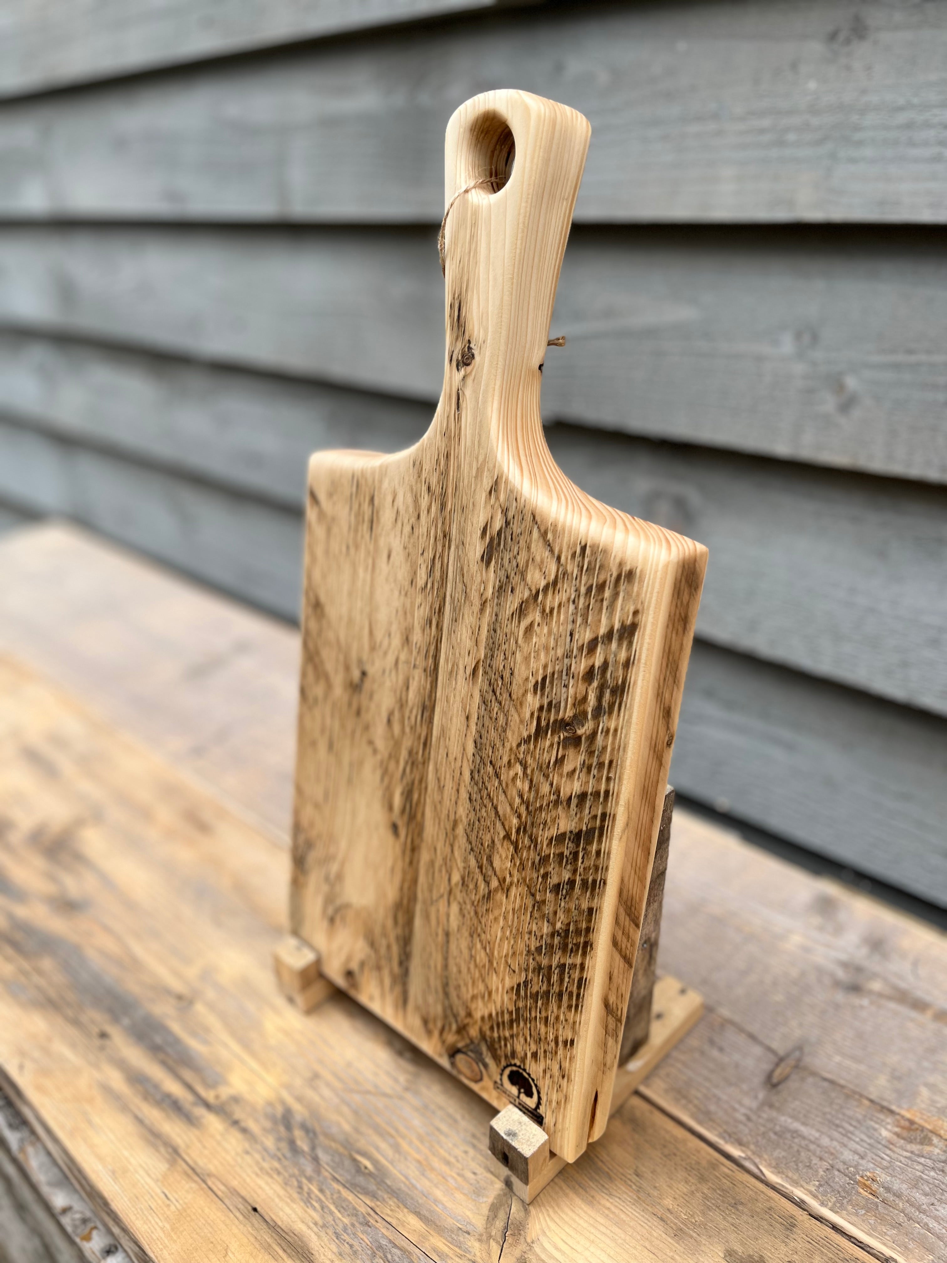 Reclaimed Scaffold Board Serving Board Small