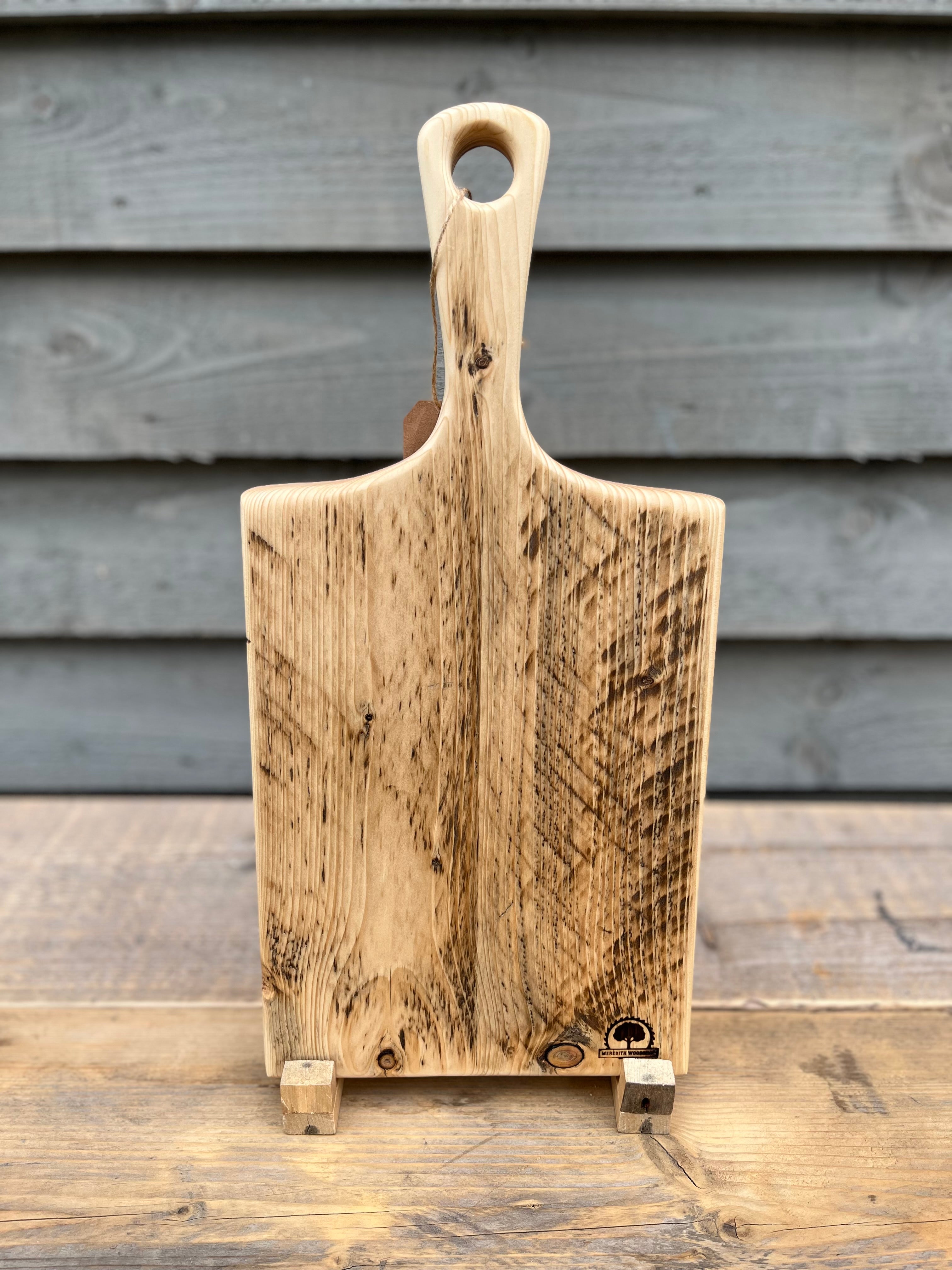 Reclaimed Scaffold Board Serving Board Small
